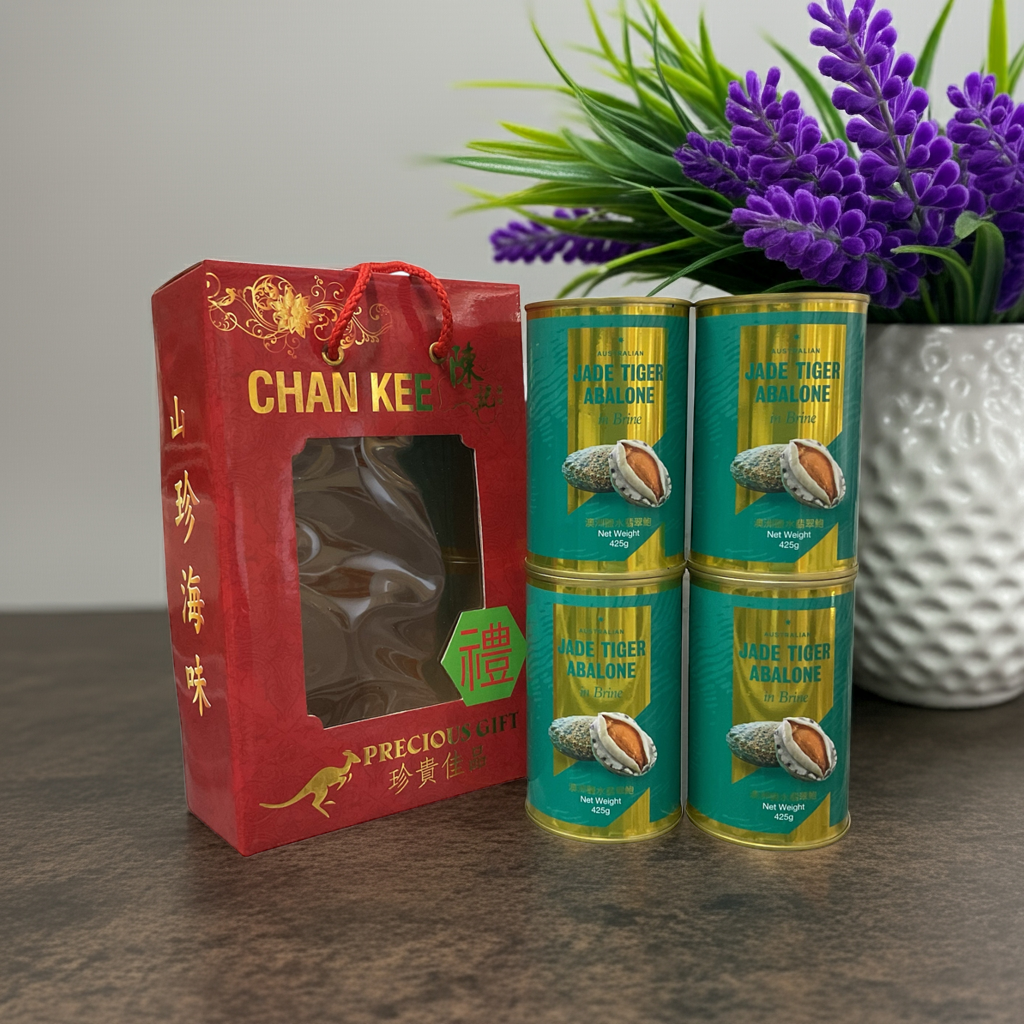 4 x Abalone Canned “Jade Tiger”