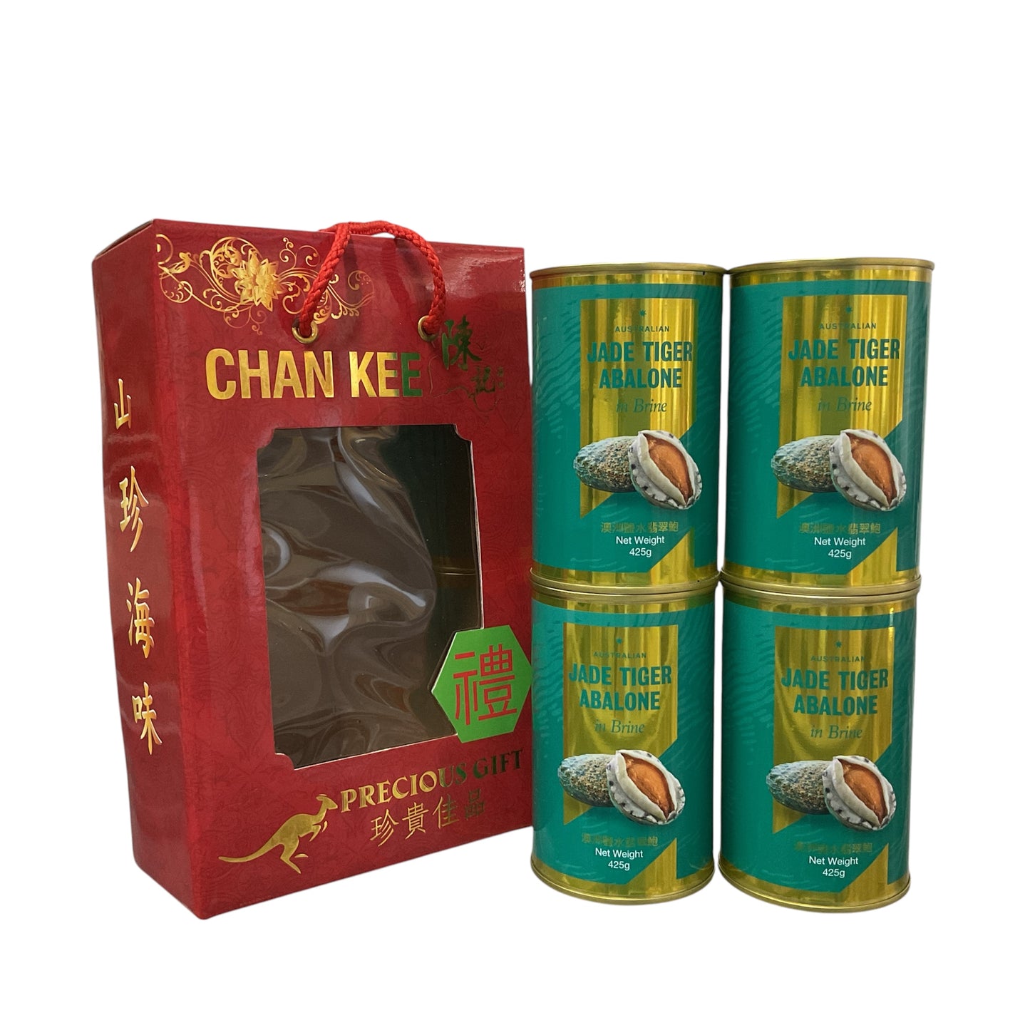 4 x Abalone Canned “Jade Tiger”