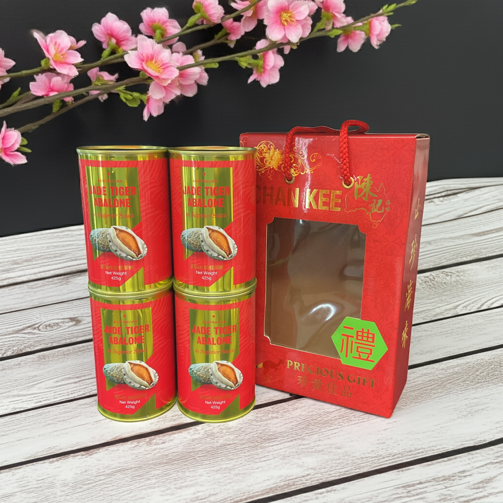 4 x Canned Abalone “Jade Tiger”