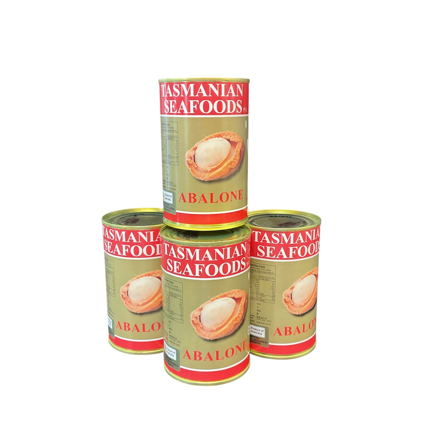 4 x Wild Abalone Cans Tasmanian Seafood