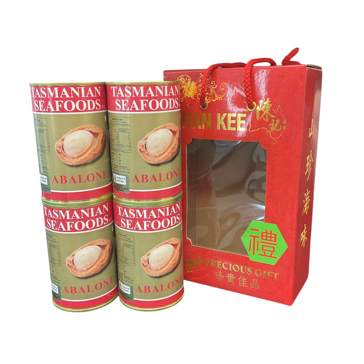 4 x Wild Abalone Cans Tasmanian Seafood