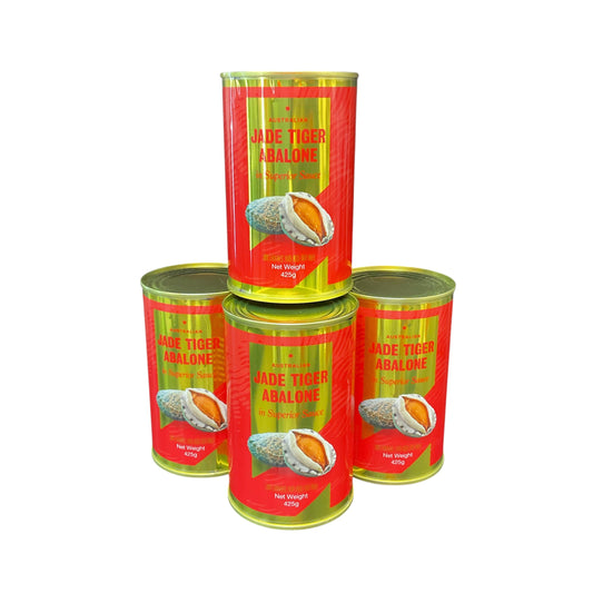 4 x Canned Abalone “Jade Tiger”
