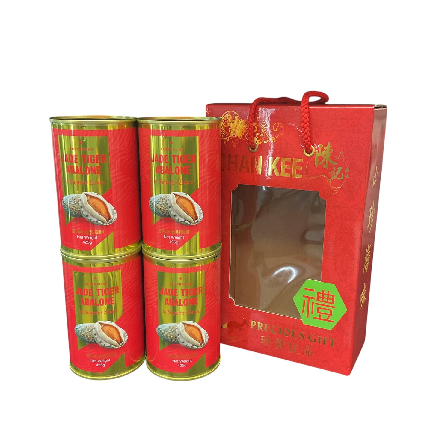 4 x Canned Abalone “Jade Tiger”