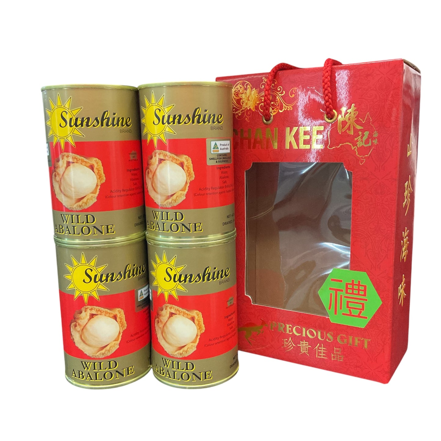 4 x Wild Abalone Canned Sunshine