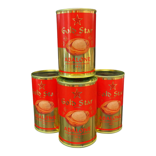 4 x Wild Abalone Cans Gold Star
