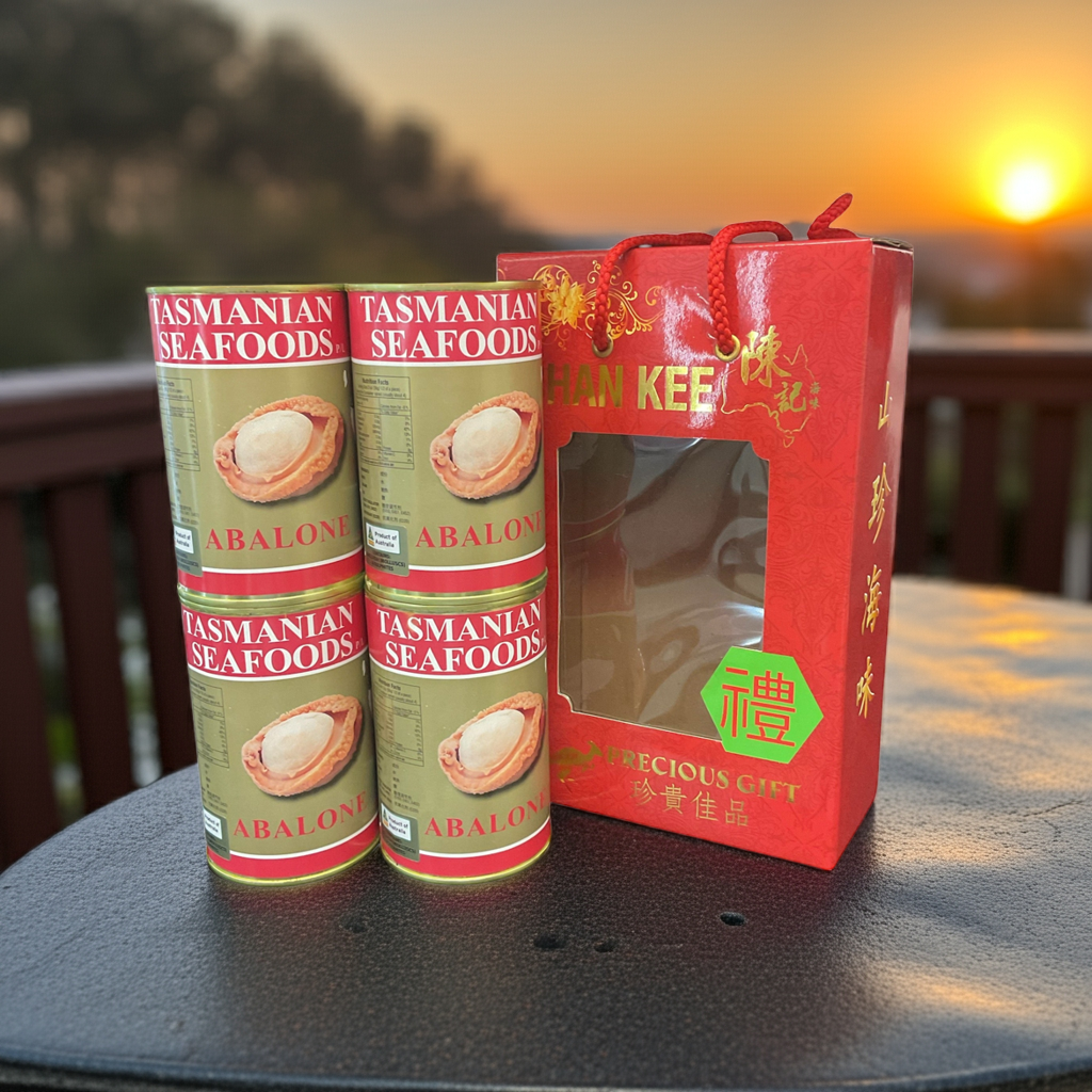 4 x Wild Abalone Cans Tasmanian Seafood