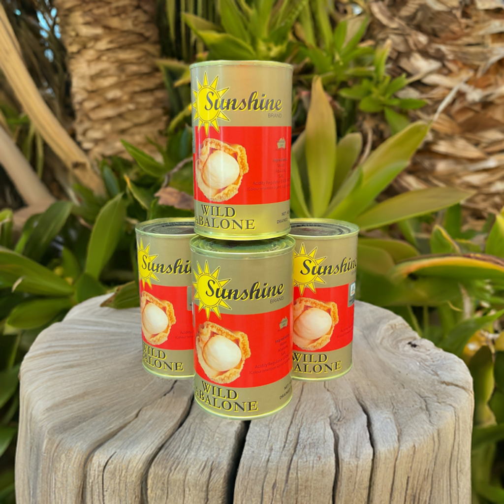 4 x Wild Abalone Canned Sunshine