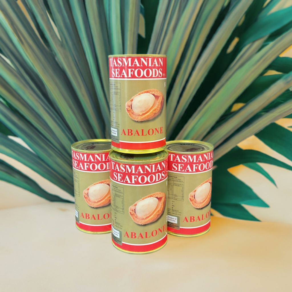 4 x Wild Abalone Cans Tasmanian Seafood