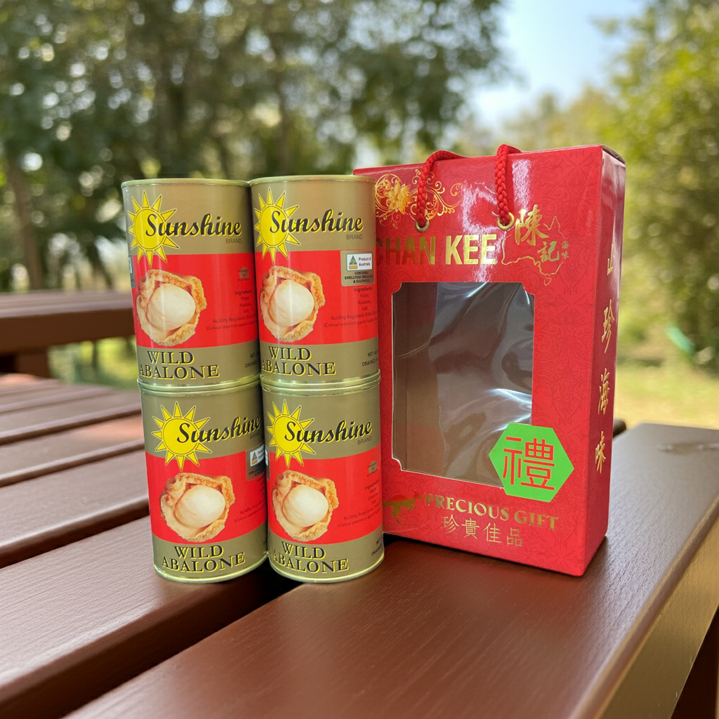 4 x Wild Abalone Canned Sunshine